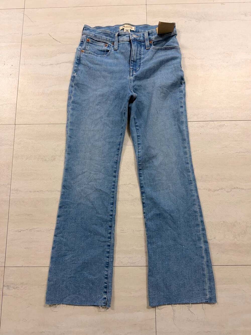 Madewell Mid-Rise Kick Out Jeans size 25 - Picture 2 of 4